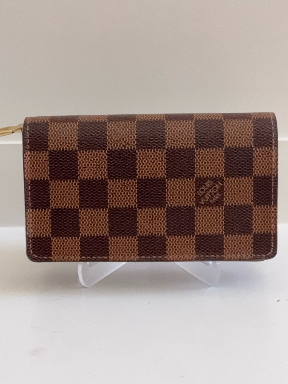 Louis Vuitton Damier Ebene Tresor Wallet‎ Full Set